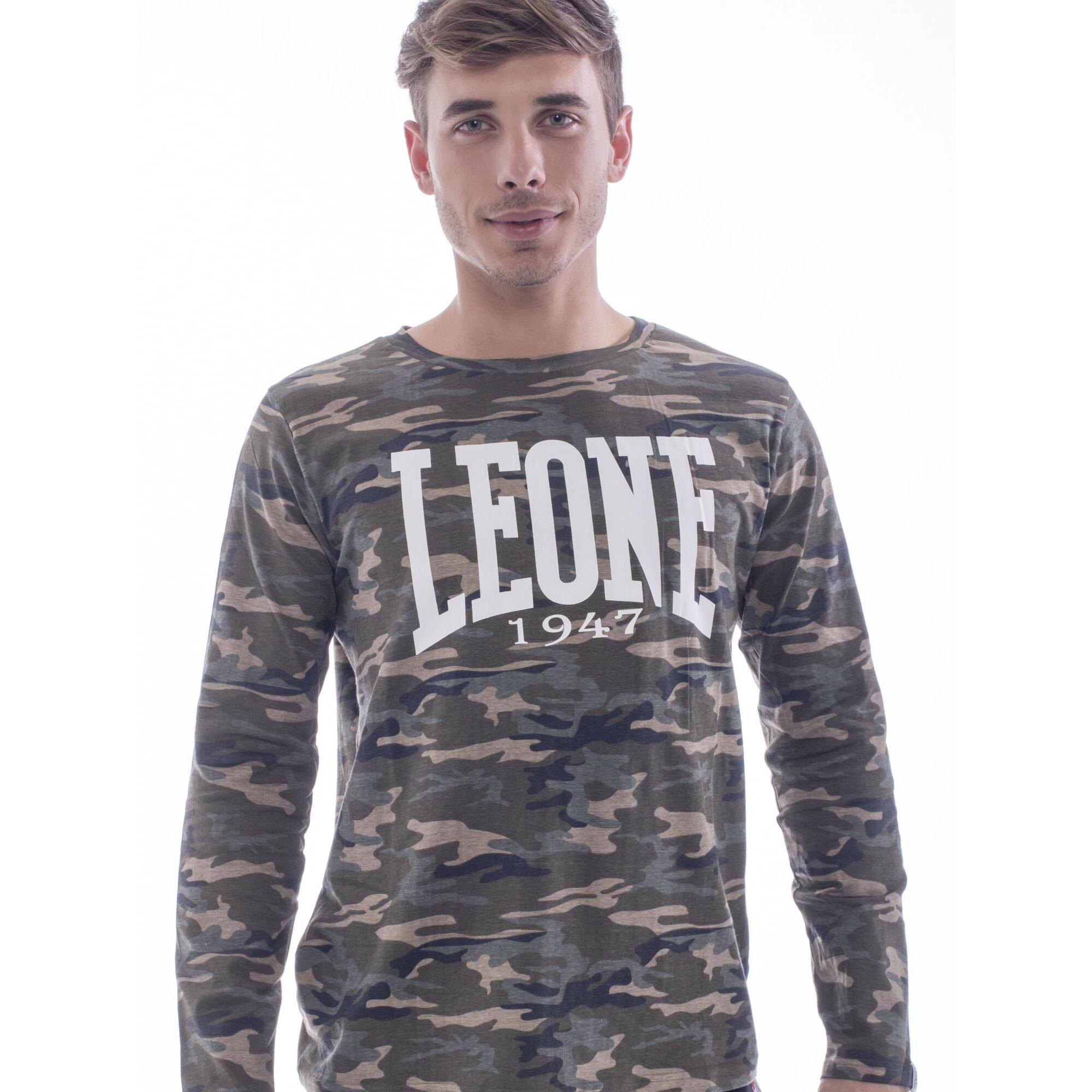 T-shirt da uomo Leone 1947 Apparel Camo Logo