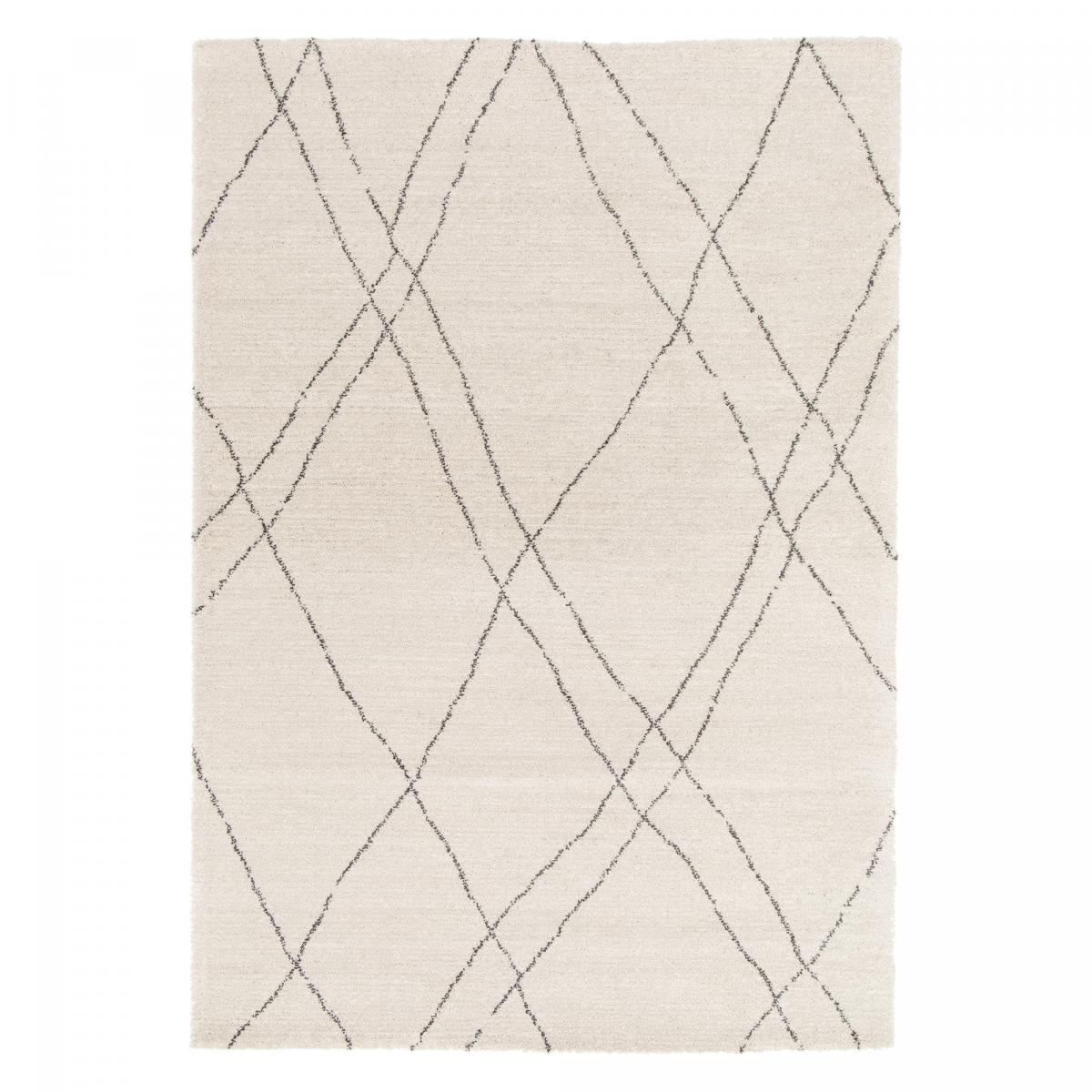 Tapis salon et chambre tissé motif abstrait JAHE