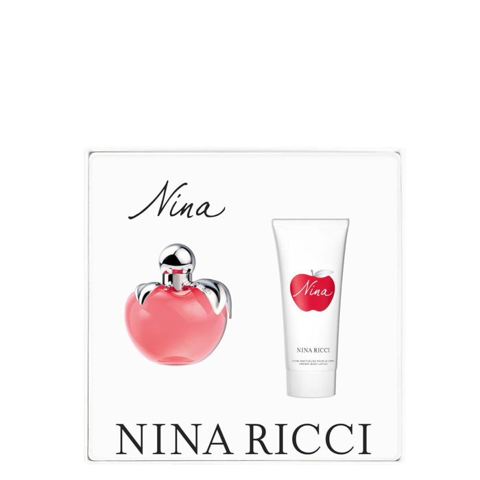 Nina - Coffret Eau de Toilette 50 ml + Lait pour le corps 75 ml