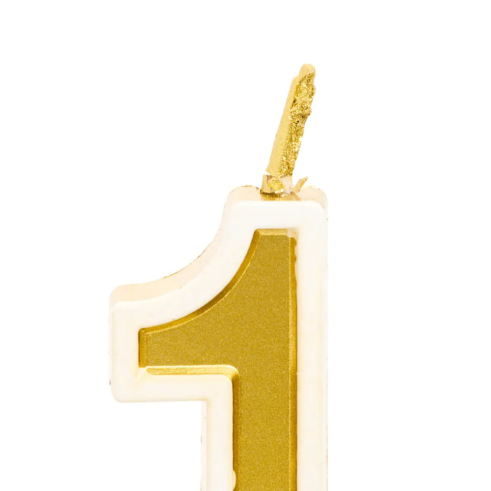 Bougie d'anniversaire Numéro 1