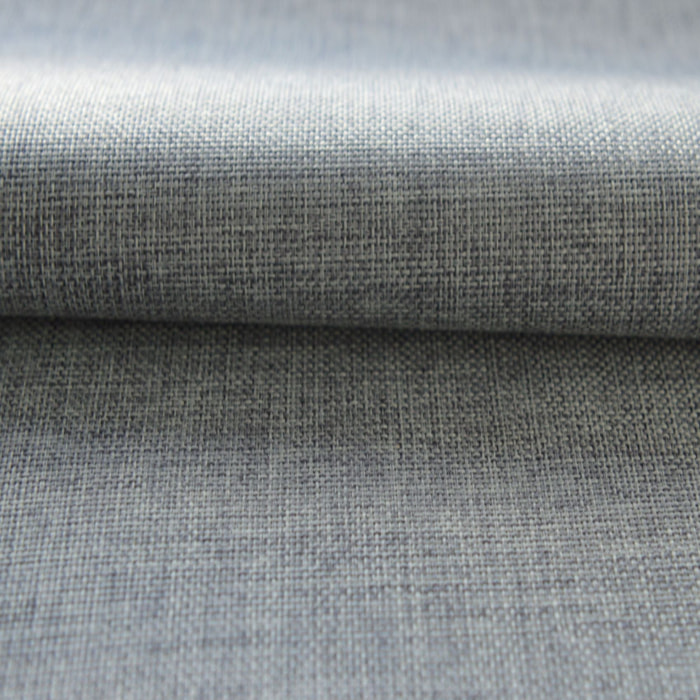 Rideau 100% occultant  - Effet chiné - Gris clair