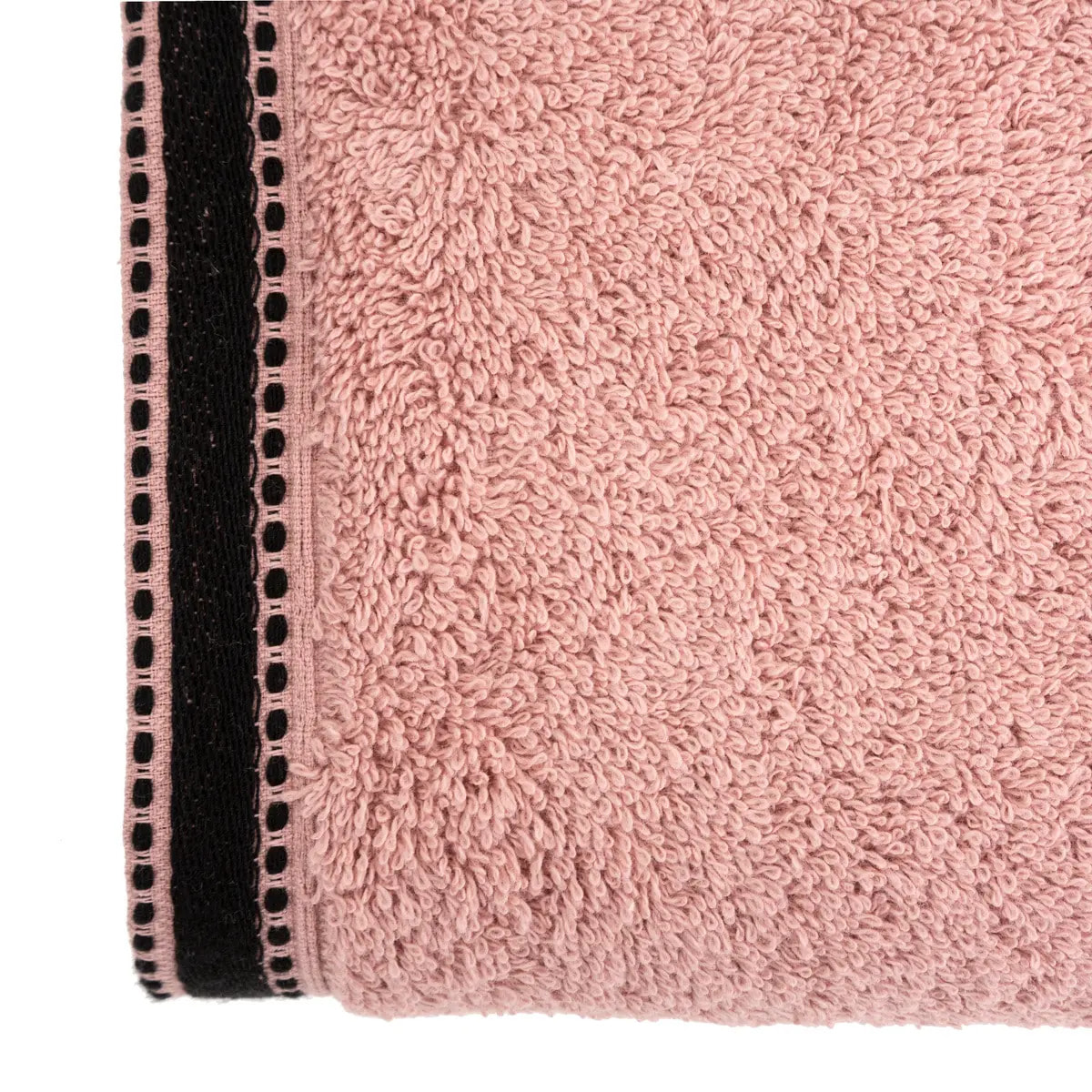 Drap de douche "Joia" - coton 550 gr/m² - rose 70x130 cm