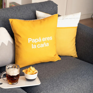 Funda de cojín "Papá eres la caña"