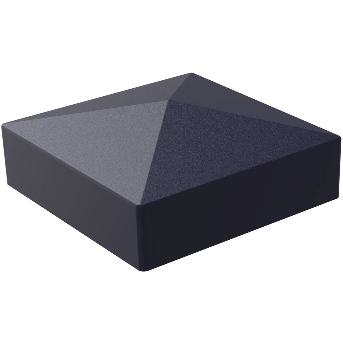 Kit Clôture 1.6 x 1.6 m composite et aluminium + profilés de finitions - Kit de fixation offert - Ardoise