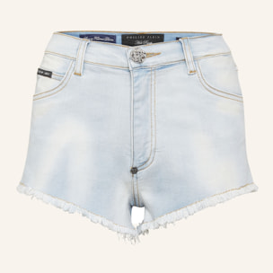PHILIPP PLEIN Denim Shorts