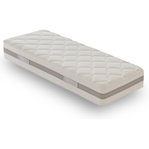 Materasso 80x190 Molle insacchettate e memory foam 9 Zone differenziate Altezza 22 cm