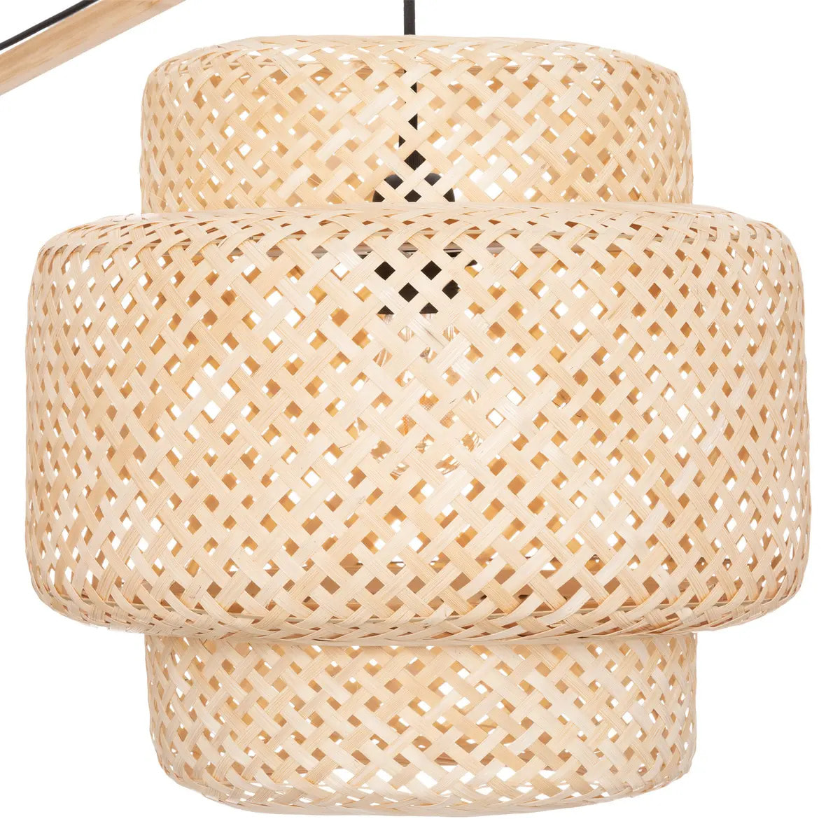 Lampadaire "Liby" bambou H173cm