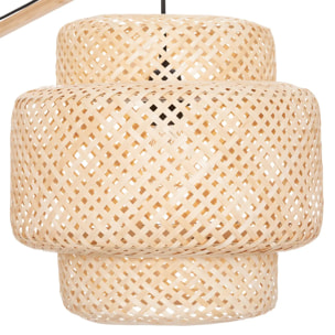Lampadaire "Liby" bambou H173cm
