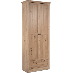 Armoire 2 portes 1 tiroir - SAGA