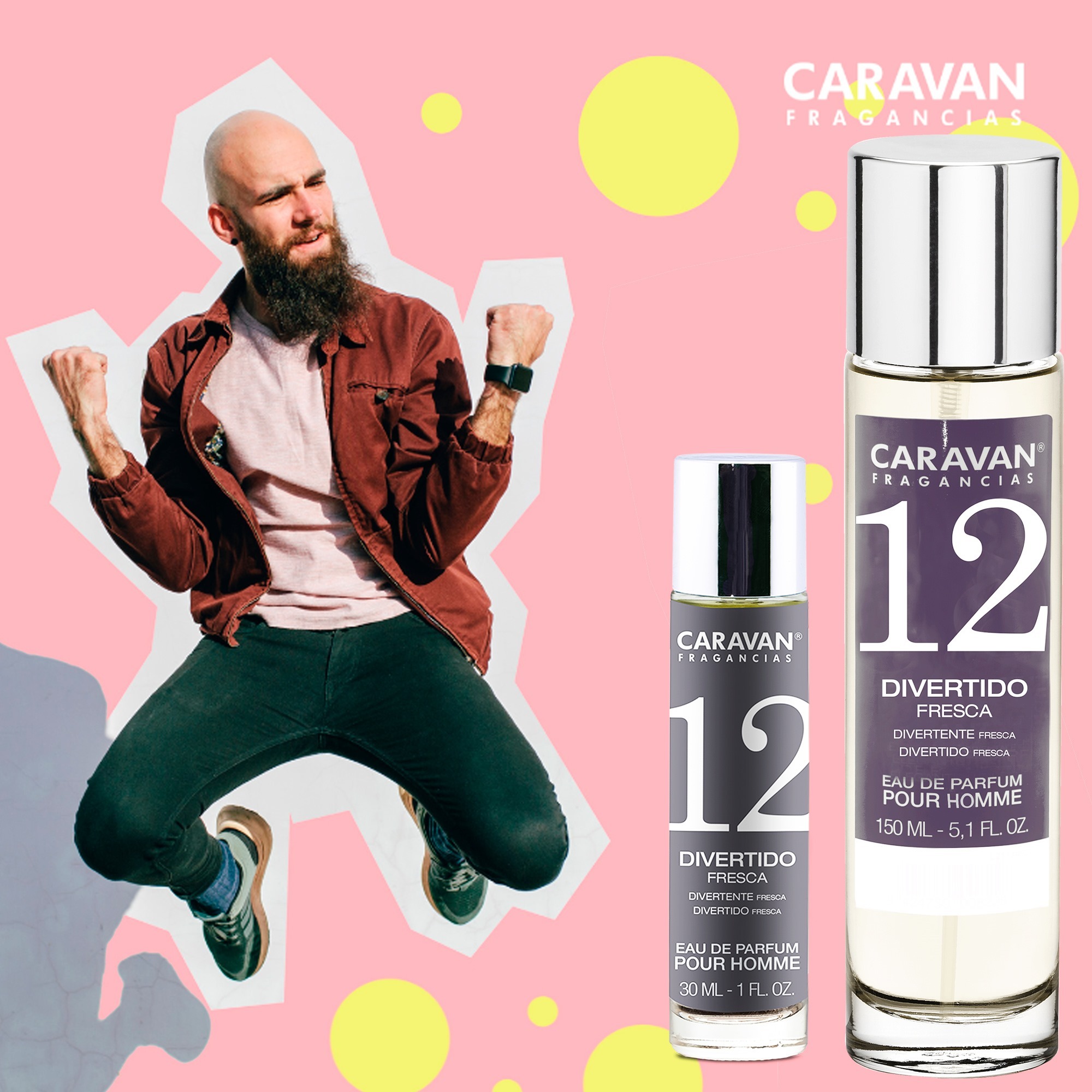 Caravan fragancias perfume de hombre nº12, de 150 ml