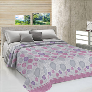 Copriletto di cotone palloncini rosa