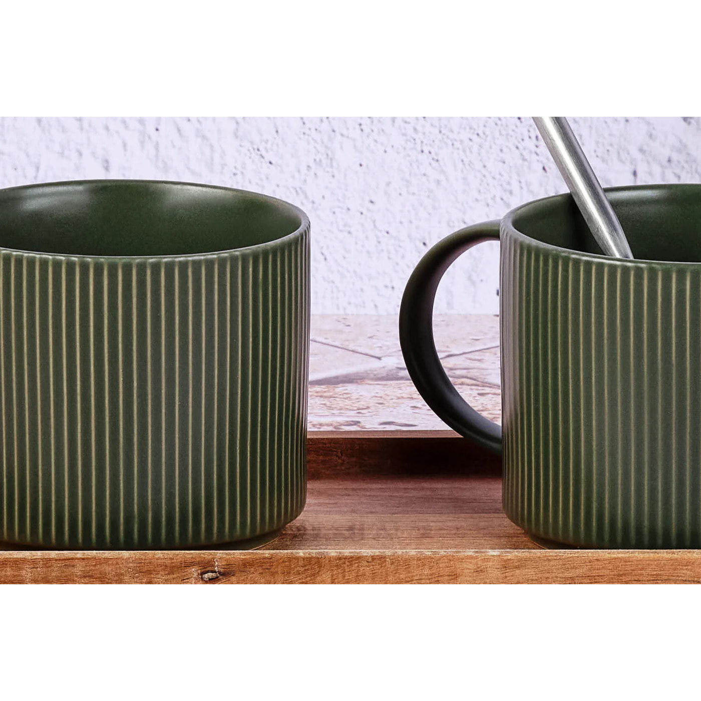 Mug SCANDI 50cl - 4 pièces - Olive