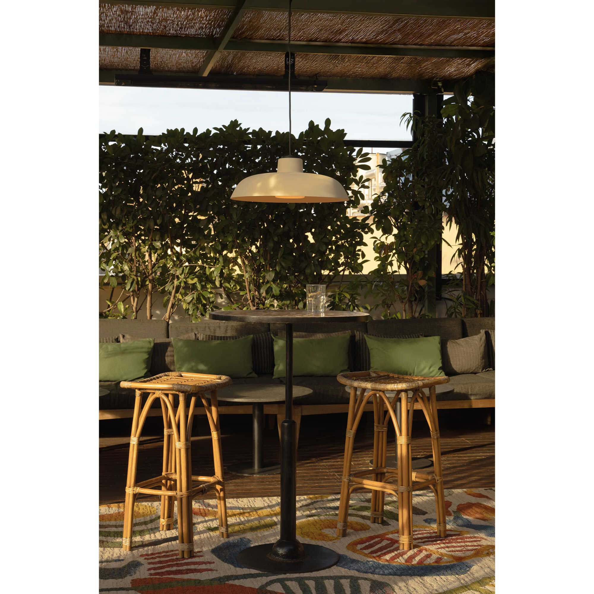 SAGA Suspension avec pavillon beige