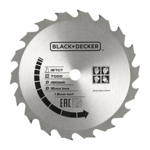 Scie circulaire 1250W 66mm avec lame de scie extra