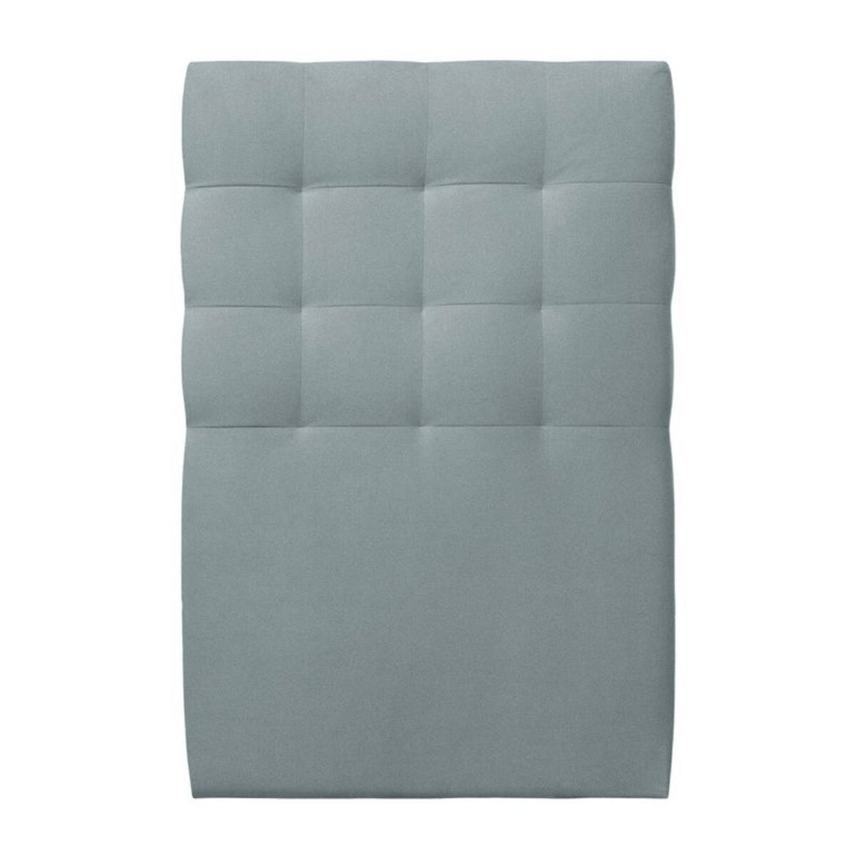 Lit avec tête de lit capitonnée velours et sommier tapissier Ep20