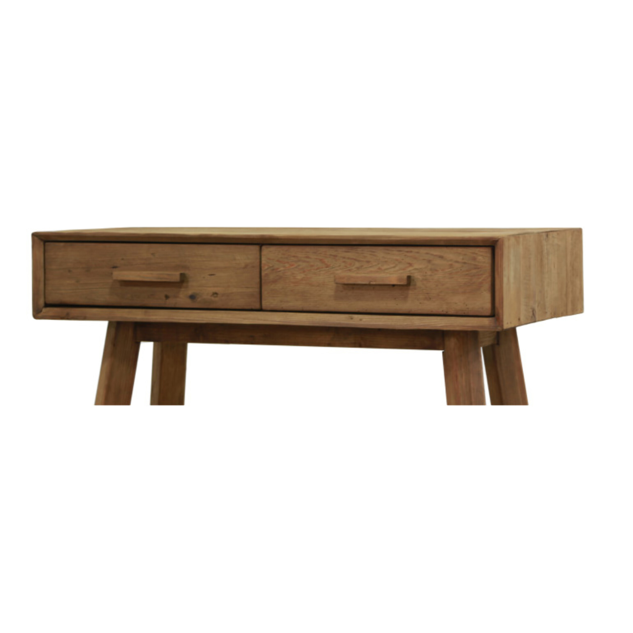 Console 2 tiroirs en pin recyclé - ORIGIN