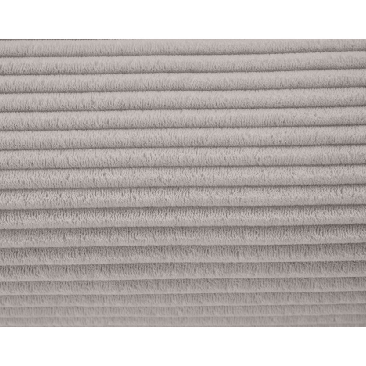 Onyx - lit coffre - 180x200 cm - en velours côtelé - sommier inclus - Gris clair