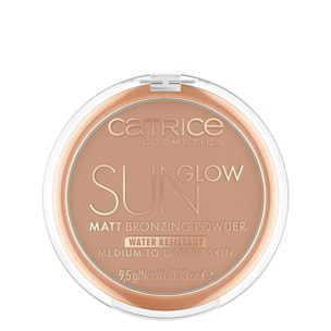 Sun Glow Matt Bronzing Powder - Poudre Bronzante Matifiante