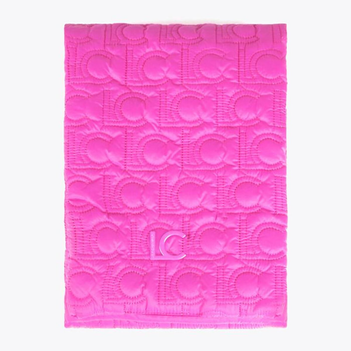 Monogramma in nylon con colletto imbottito