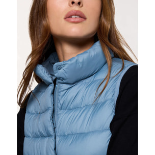 Chaleco Acochado Azul - Bare