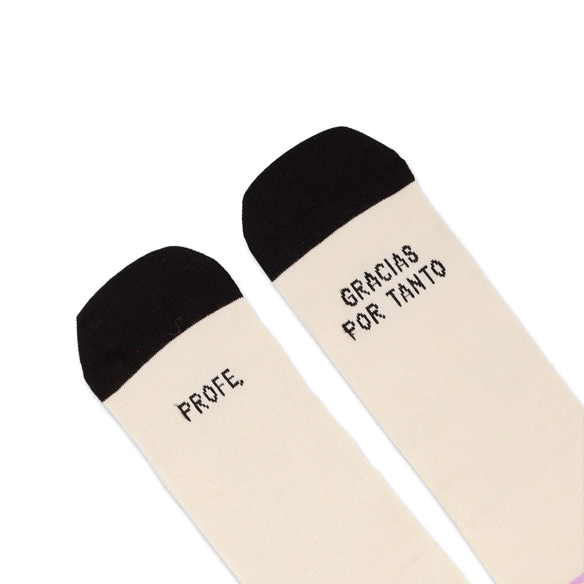 Calcetines "Profe, gracias por tanto" talla 42-46