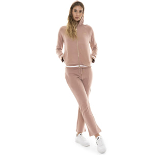 Chándal de invierno de mujer "Relaxed" con capucha y cremallera