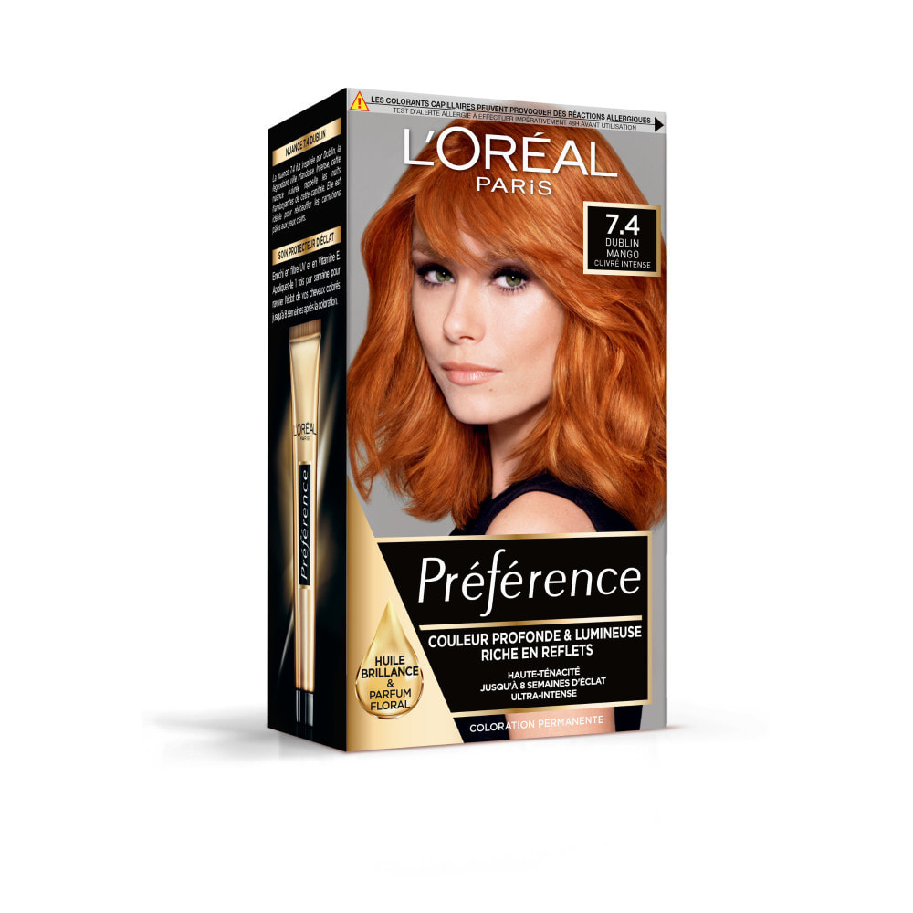 L'Oréal Paris Préférence Coloration 7.4 Dublin Mango cuivré intense