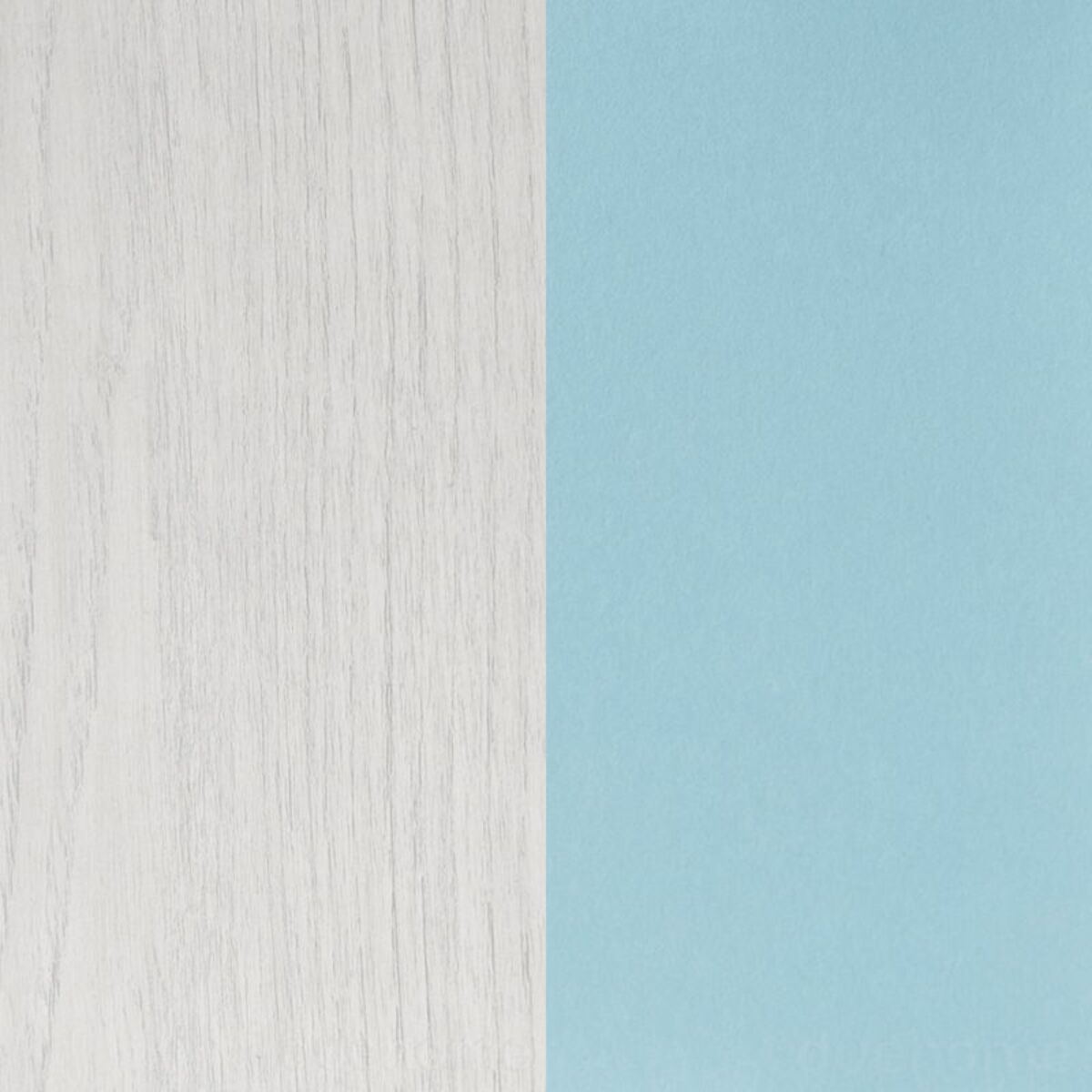 Armario juvenil Yuki Blanco Alpes - Verde Acqua