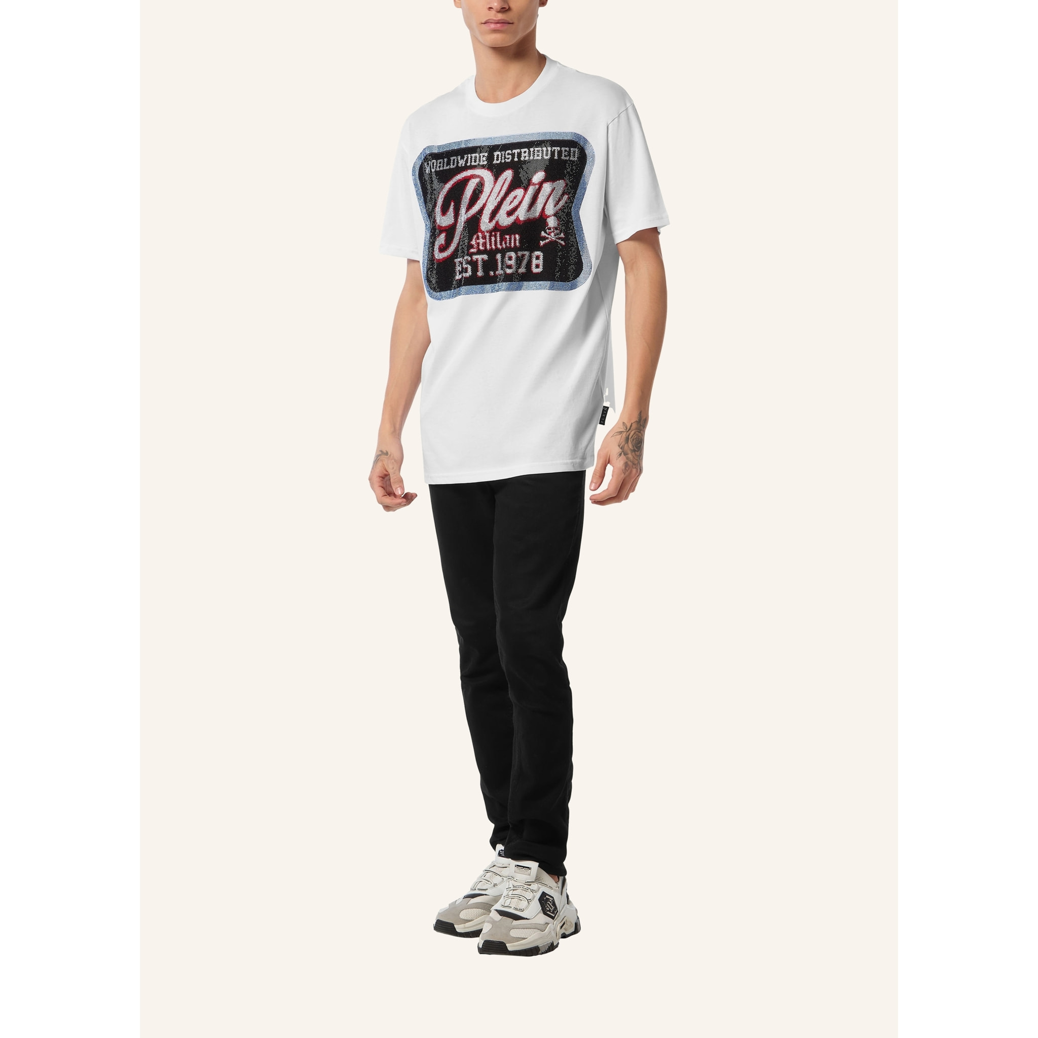PHILIPP PLEIN Camiseta Cuello Redondo Milan