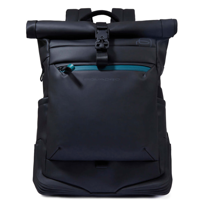 Piquadro Zaino roll-top resistente all'acqua porta pc 15,6"