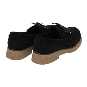 Mocassino stringato - tacco 4,0 cm