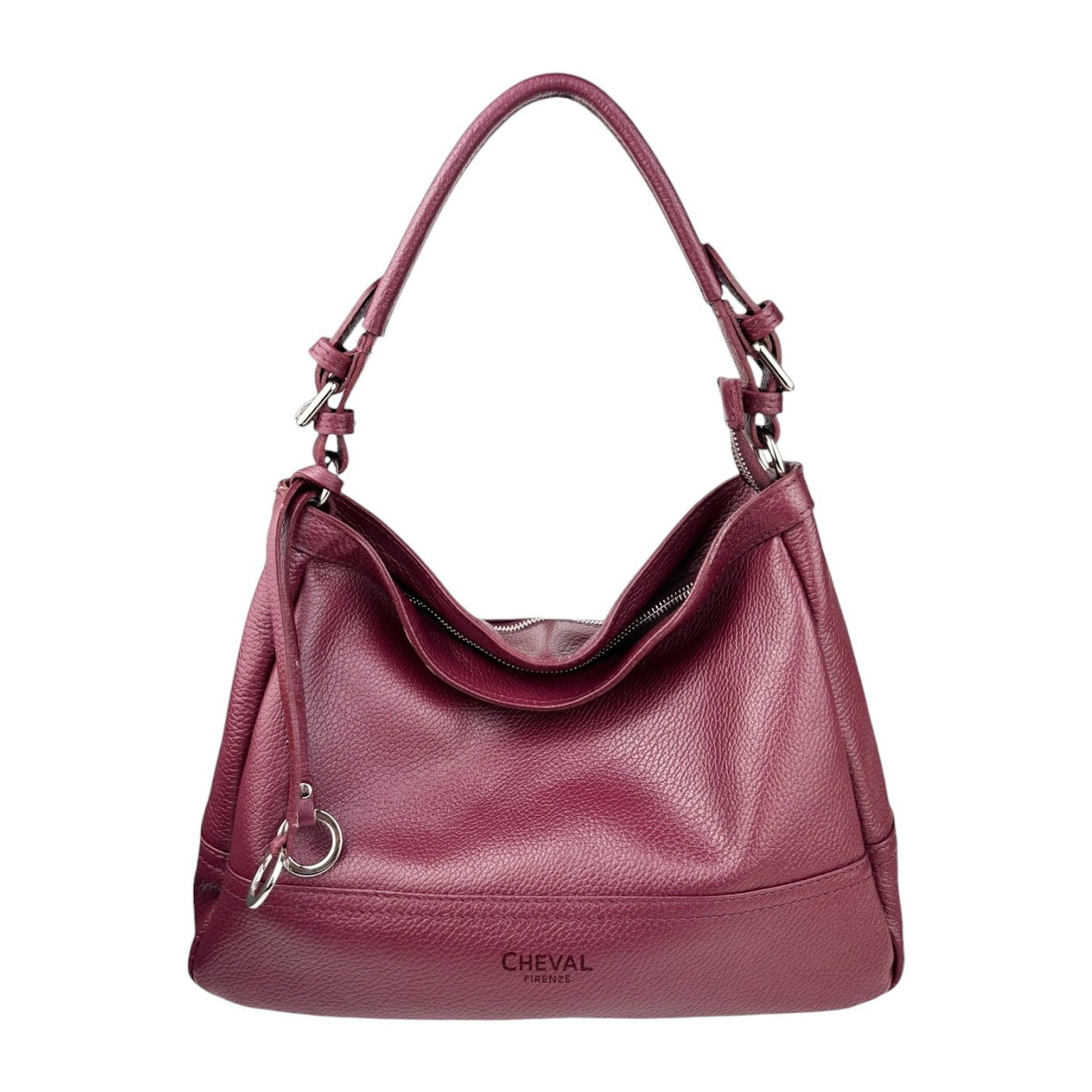 Borsa a spalla Cheval Firenze Giuditta Bordeaux