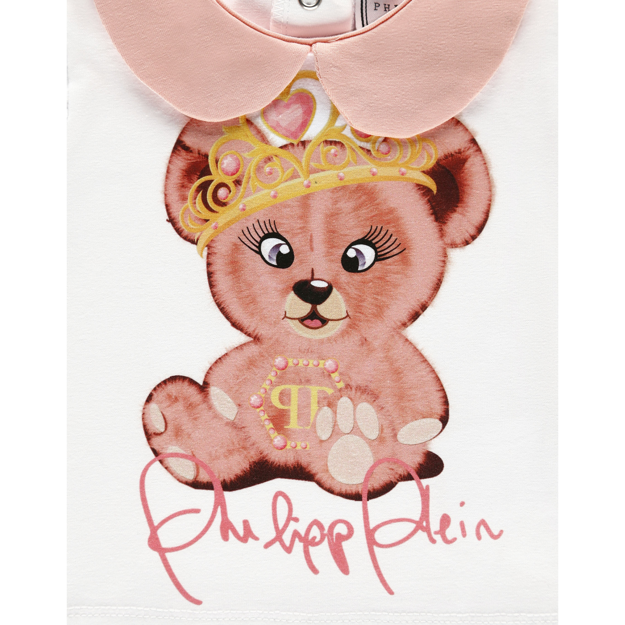 PHILIPP PLEIN T-shirt Round Neck SS Teddy Bear
