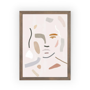 Poster Abstract portrait