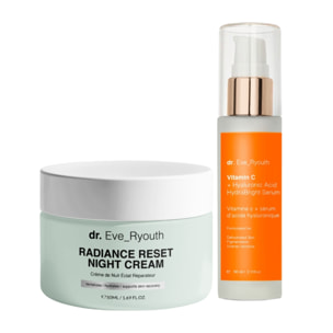 Crema de noche Radiance Reset + Sérum Hydrabright