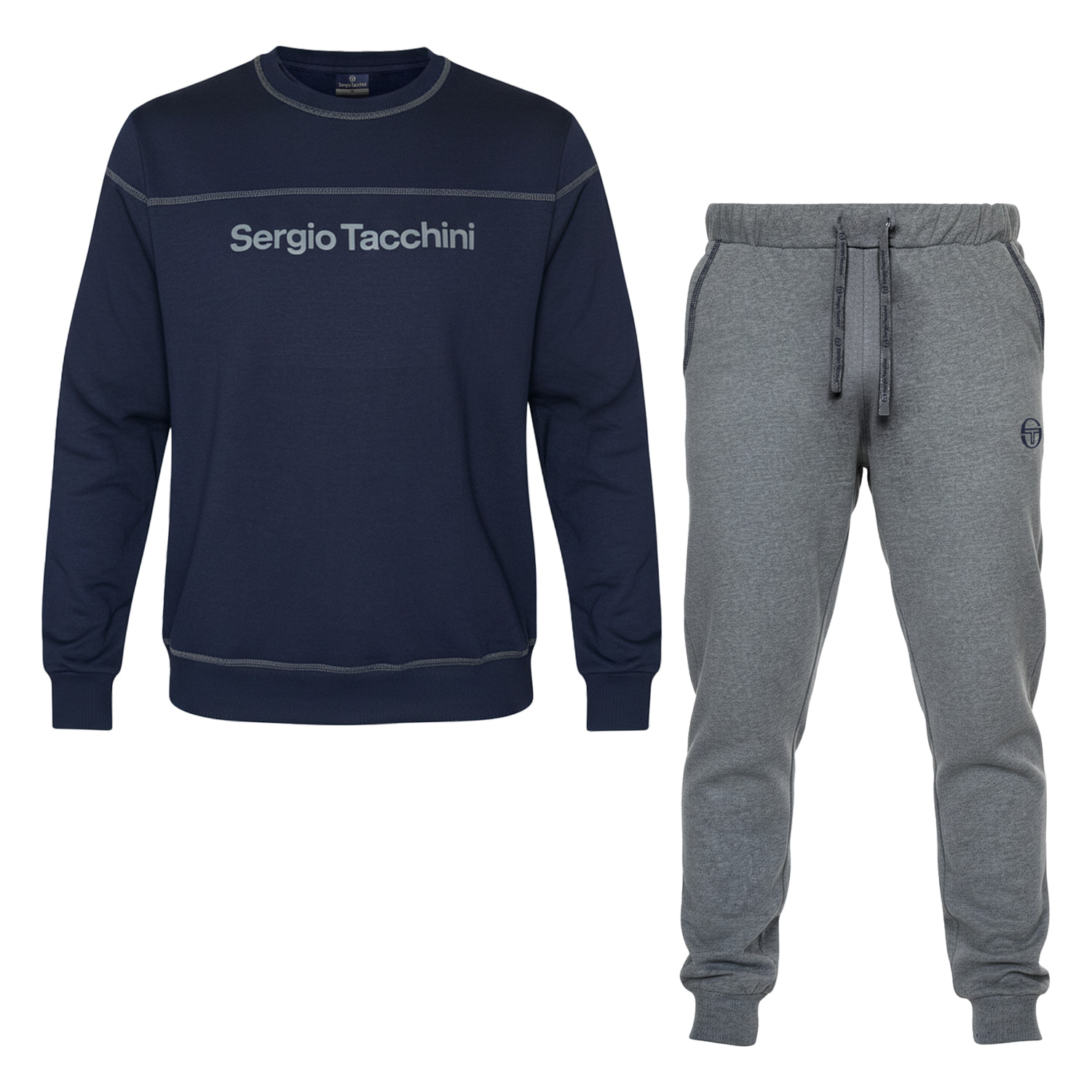 Tuta Uomo SERGIO TACCHINI Cotone Felpato Girogola