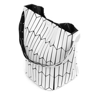 Arroscia bolso de hombro diseño geométrico.