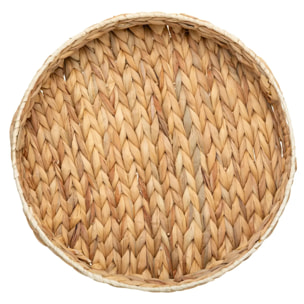 Plateau rond 35cm "Jacynte" jacynthe d'eau