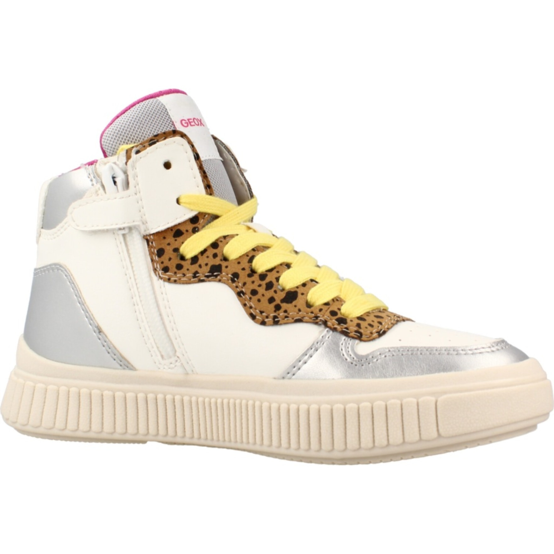 Zapatillas Niña de la marca GEOX  modelo J LAQUINNY GIRL BLANCO