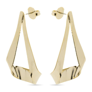 Pendientes Lux by Lux acabados en Oro Amarillo de 18 Kts