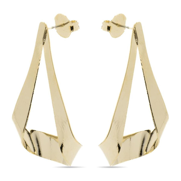 Pendientes Lux by Lux acabados en Oro Amarillo de 18 Kts