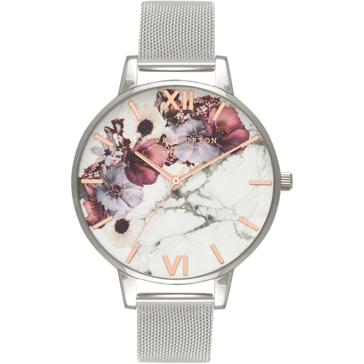 Reloj Olivia Burton OB16MF09 Mujer Analogico Cuarzo con Correa de Acero