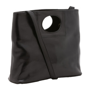 Borsa a tracolla  da donna In Vera pelle Made in Italy 28x33x10 cm