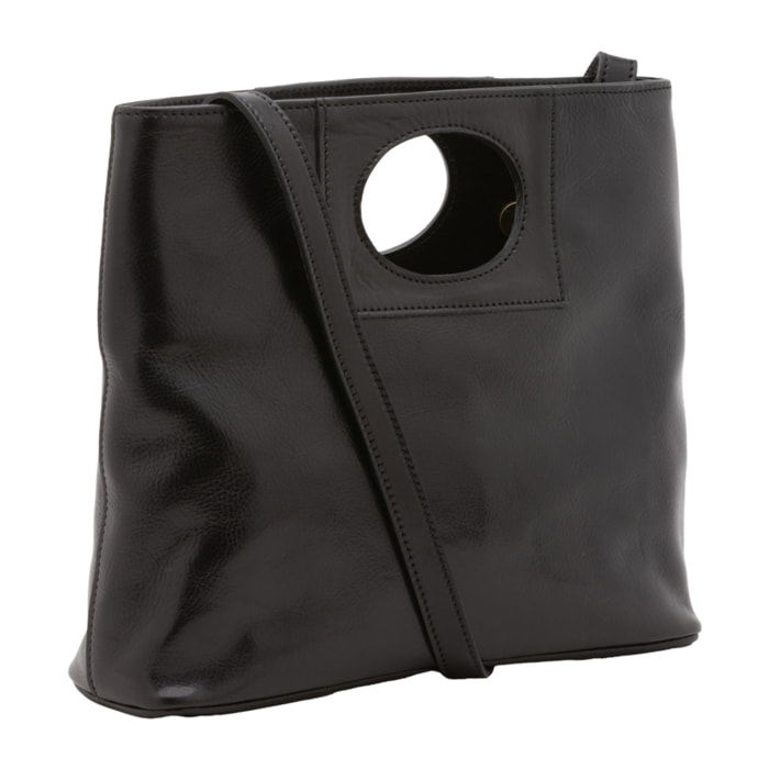 Borsa a tracolla  da donna In Vera pelle Made in Italy 28x33x10 cm