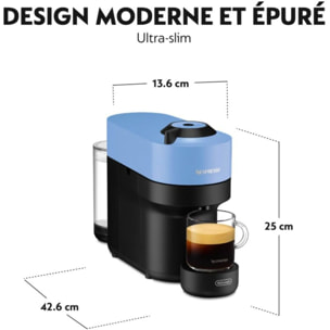 Nespresso DELONGHI Vertuo pop Bleu