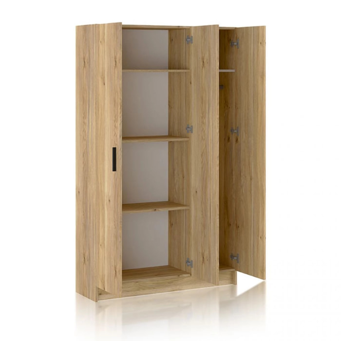 Armario Multi Useful SH 110 3 Puertas Roble Alpine