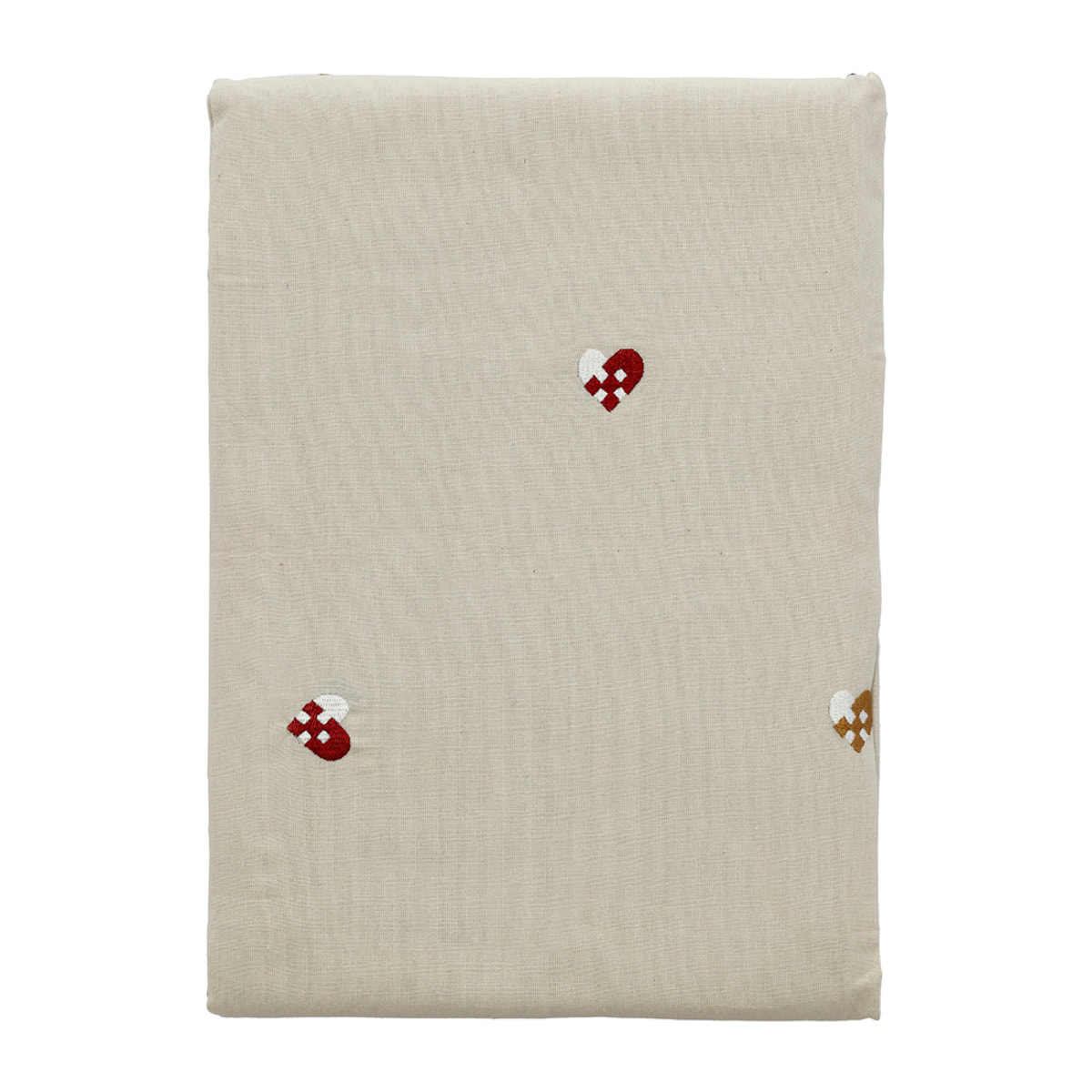 Nappe Christmas Hearts Embroidery