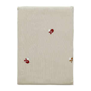 Nappe Christmas Hearts Embroidery