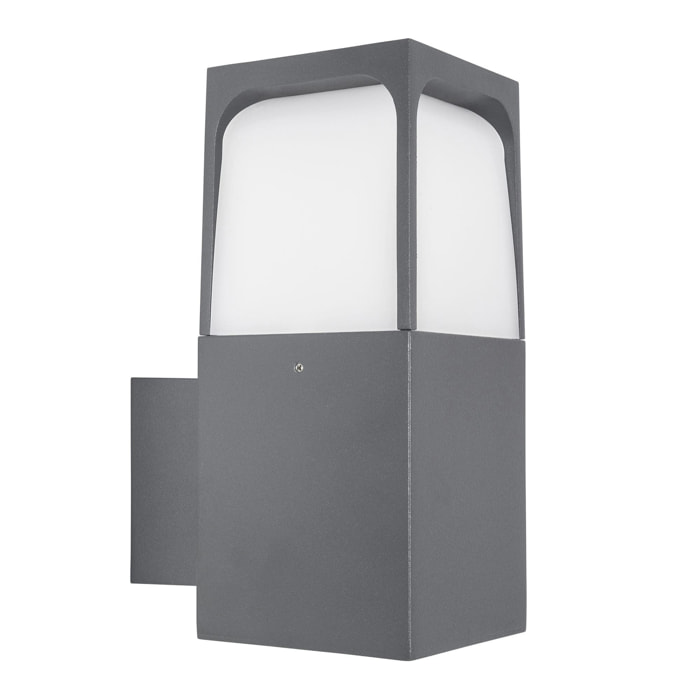 FORLIGHT Veta apliqiue exterior negro para bombilla E27