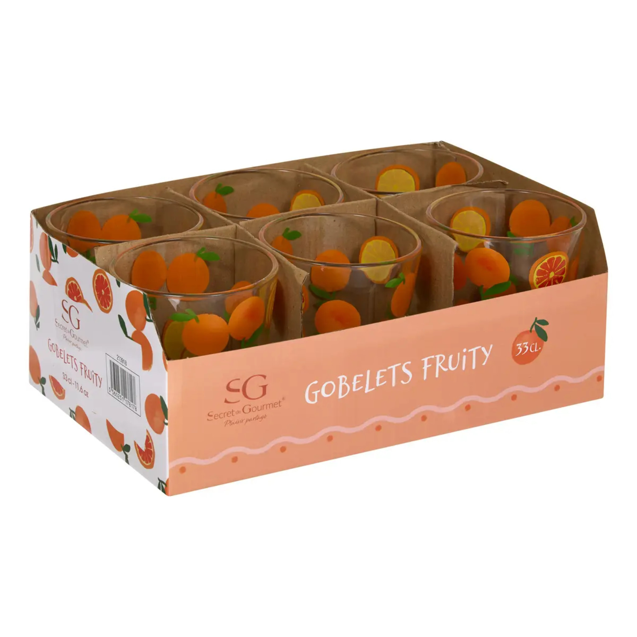 Gobelet Fruity jaune